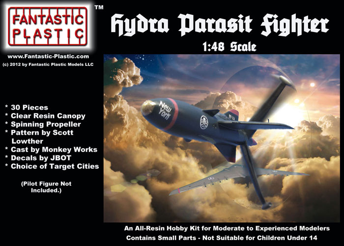 Hydra Parsit Fighter - Box Art