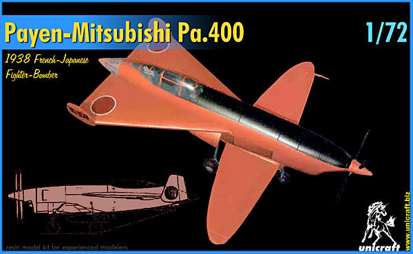 Payen-Mitsubishi Pa.400 - Unicraft Box Art