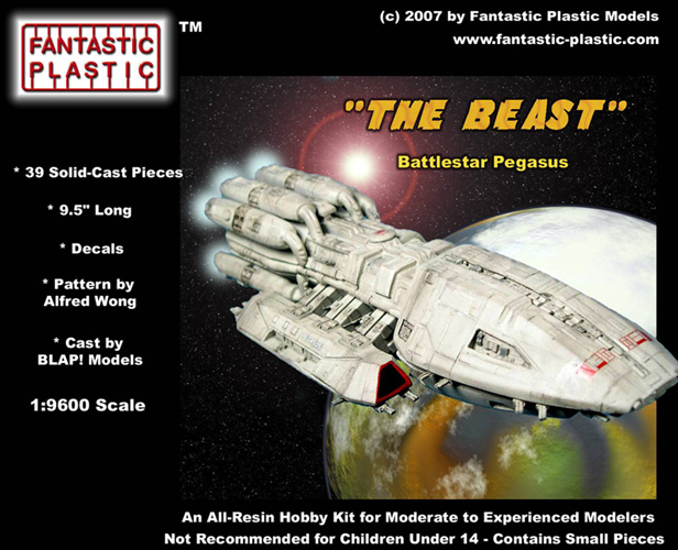 Battlestar Pegasus - Box Art