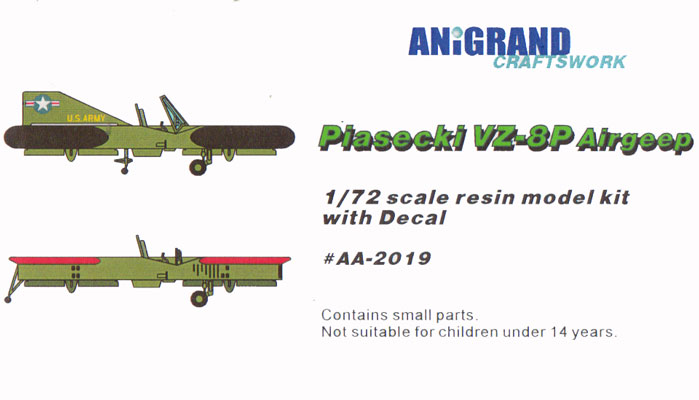 Piasecki VZ-8P Airgeep - Anigrand Box Art