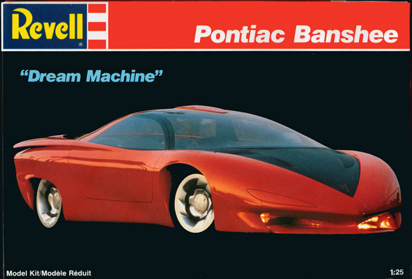 Pontiac Banshee "Dream Machine" - Revell Box Art