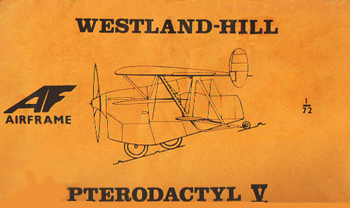 Airframe Westland-Hill Pterodactyl V Bag Art