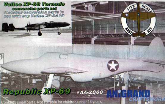 Republic XP-69 - Anigrand Box Art