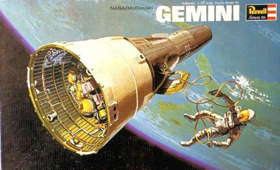 Gemini Spacecraft - Revell - Original Box Art
