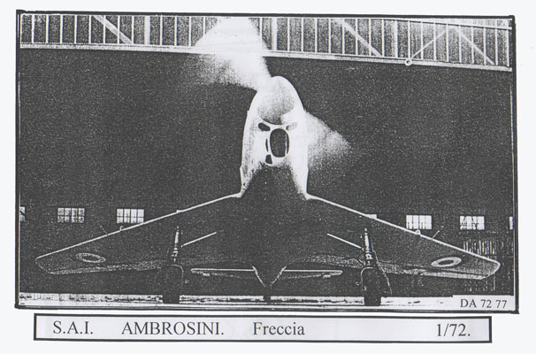 S.A.I. Ambrosini Freccia - Dujin Bag Art