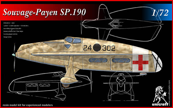 Souvage-Payen SP.190 - Unicraft Box Art