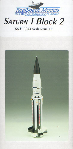 Saturn 1 Block 2 - Real Space Models Box Art