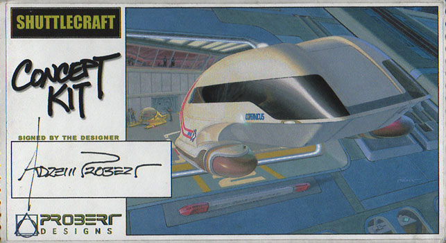 Type 7 Shuttlecraft, Star Trek, Probert Designs