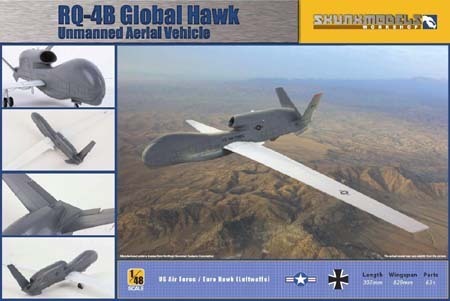 RQ-4B Global Hawk UCAV - Skunkmodel Workshop Box Art