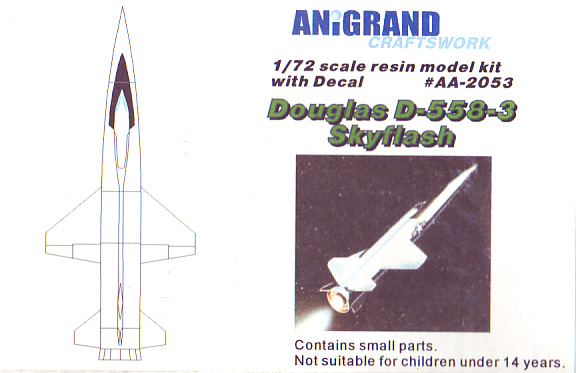 Douglas D-558-3 Skyflash Box Art