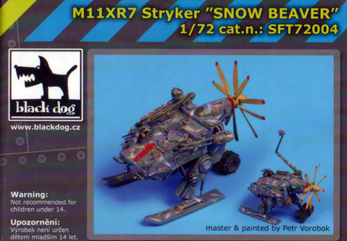 M11XR7 Stryker "Snow Beaver" - Black Dog Box Art