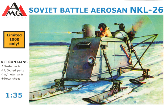 Soviet Battle Aerosan NKL-26 - AMG Box Art
