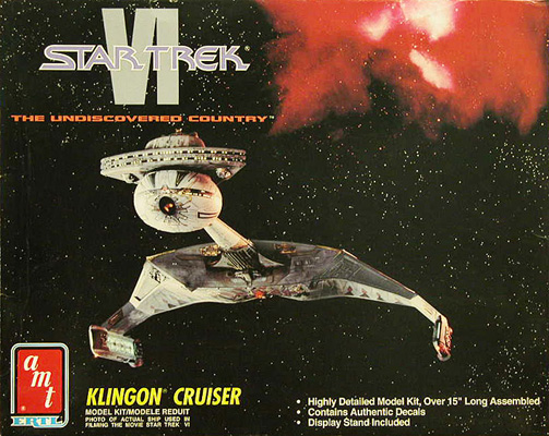 AMT Klingon K'Tinga Class Battle Cruiser Box Art