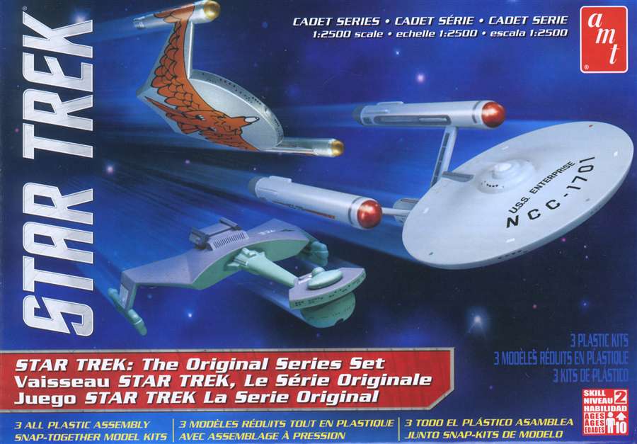 Star Trek: The Original Series Set - AMT Box Art