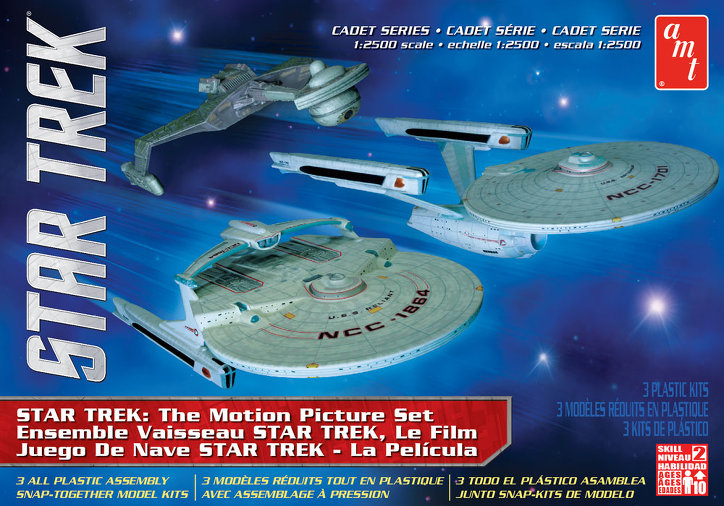 Star Trek: The Motion Picture Set - AMT Box Art