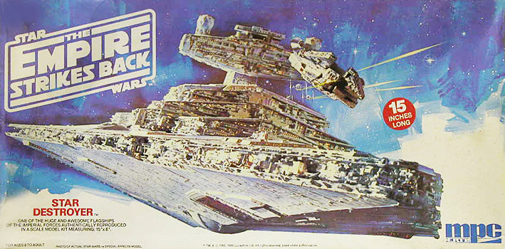 Imperial Star Destroyer - MPC - Box Art