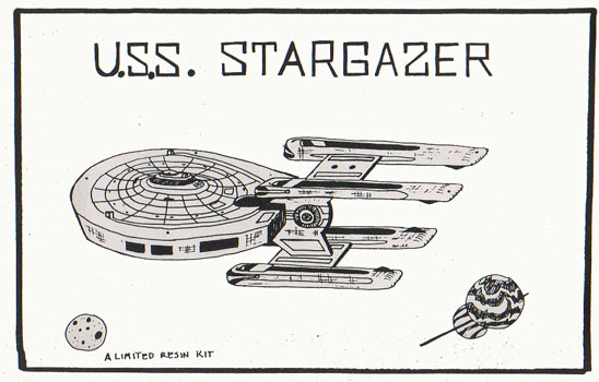 U.S.S. Stargazer - Sci-Fi Friends - Box Art