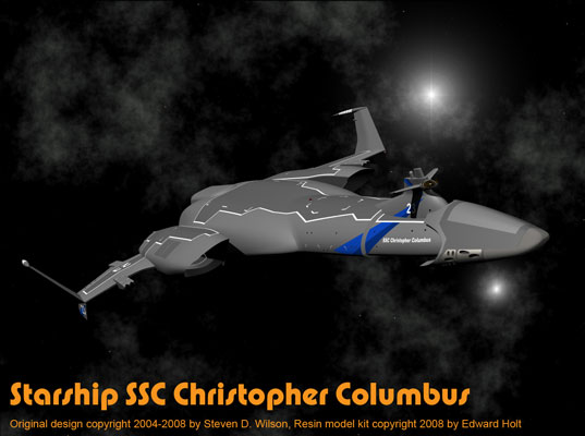 Starship SSC Christopher Columbus - Box Art