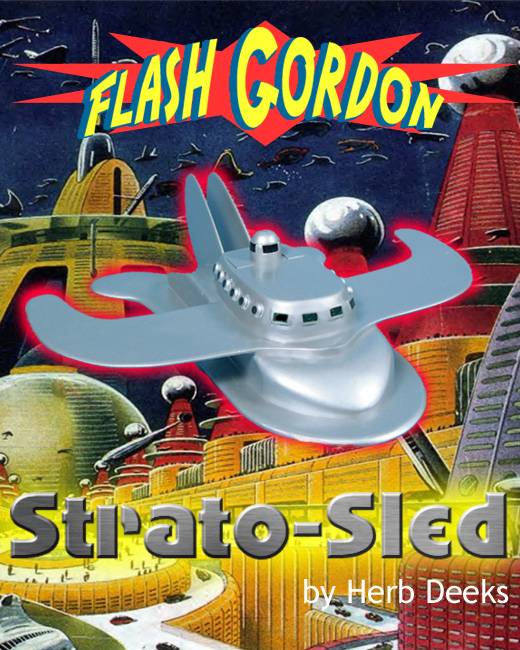 Flash Gordon Strato-Sled - Poster
