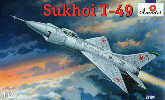 Amodel Sukhoi T-49 Box Art