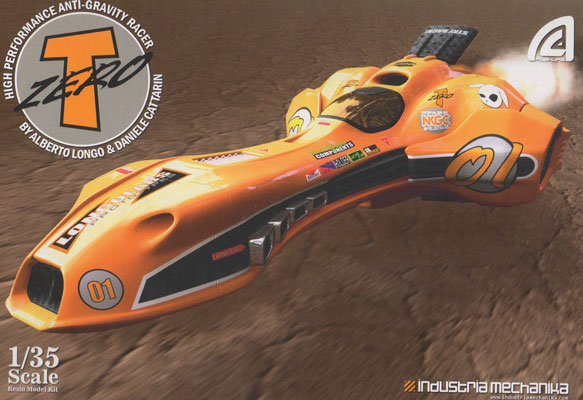 T-Zero Anti-Gravity Racer - Industria Mechanika Box Art