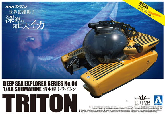 Triton 3300/3 Luxury Submarine Aoshima Box Art