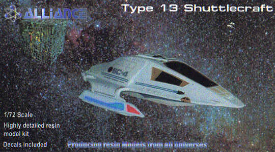 Alliance Type 13 Shuttlecraft Box Art