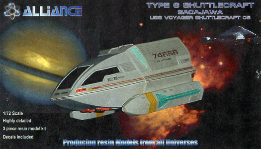 Alliance Type 6 Shuttlecraft Box Art