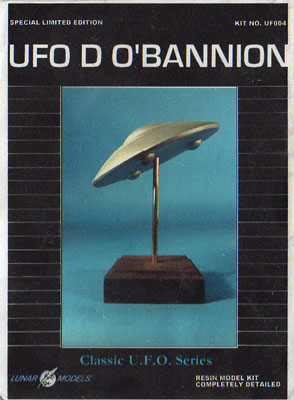 UFO "D" O'Bannion - Lunar Models Box Art