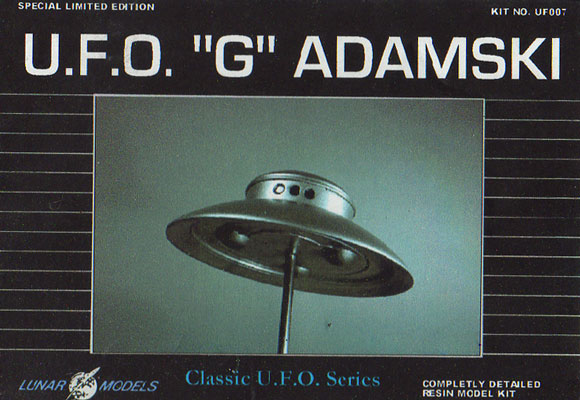 UFO "G" Adamski Lunar Models Box Art