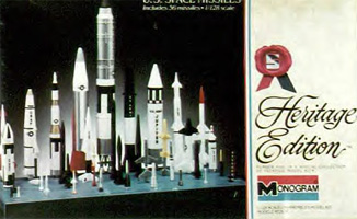 Monogram U.S. Space Missiles - Heritage Edition Box Art