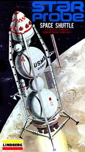 Lindberg U.S. Moon Ship - Star Probe Box Art