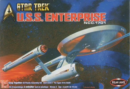 U.S.S. Enterprise - Polar Lights - Box Art 1