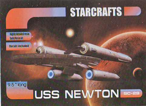U.S.S. Newton - Starcrafts Box Art