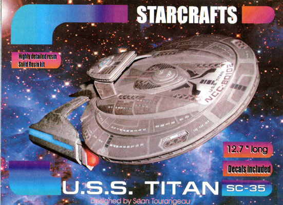 U.S.S. Titan - Starcrafts Box Art