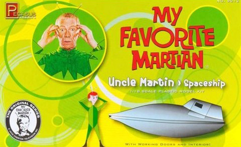 Uncle Martin's Spaceship - My Favorite Martian - Pegasus Hobbies