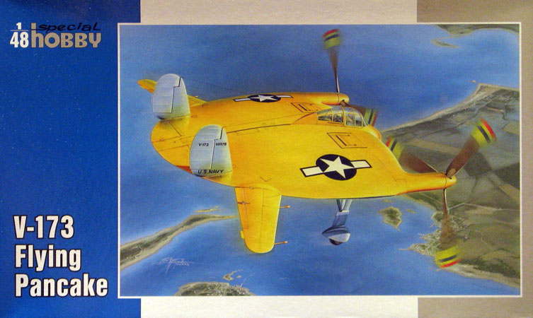 Vought V-173 Flying Pancake - Special Hobby 1:48 Box Art