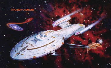 U.S.S. Voyager - Revell/Monogram - Special Edition Box Art