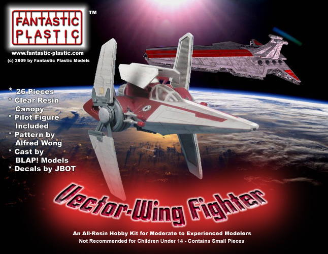 V-Wing Fighter - Box Art