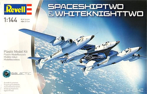 Virgin Galactic Spaceship 2 & White Knight - Revell of Germany Box Art