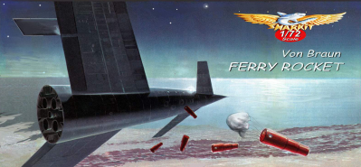 Von Braun Ferry Rocket - Orbital Stage - Sharkit Box Art