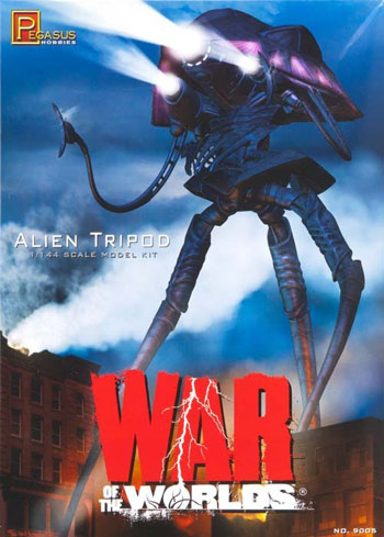 War of the Worlds Alien Tripod - Pegasus Hobbies Box Art