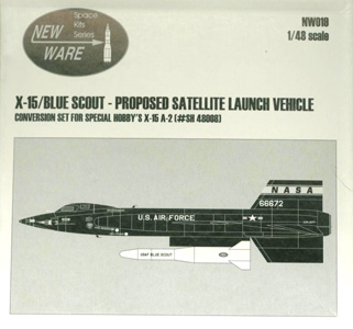 X-15 Blue Scout New Ware Box Art