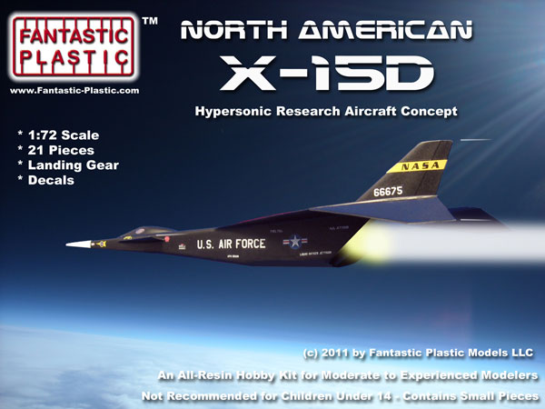 North American X-15D - Box Art