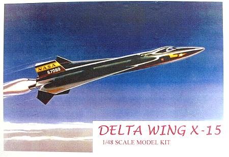 X-15 Delta Wing Version 1 Box Art
