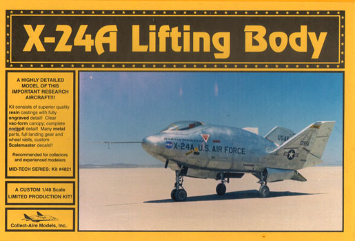 X-24A Lifting Body - Collect-Aire Box Art