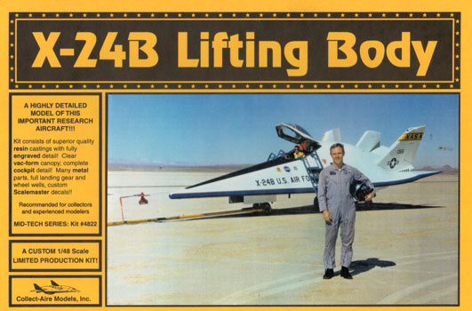 X-24B Lifting Body - Collect-Aire Box Art