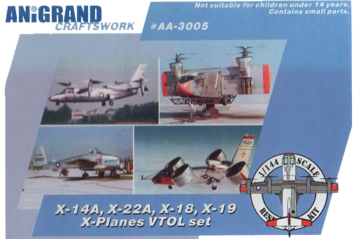 Anigrand X-Planes VTOL Set Box Art