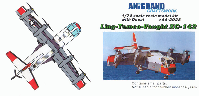Ling-Temco-Vought XC-142 - Anigrand Box Art