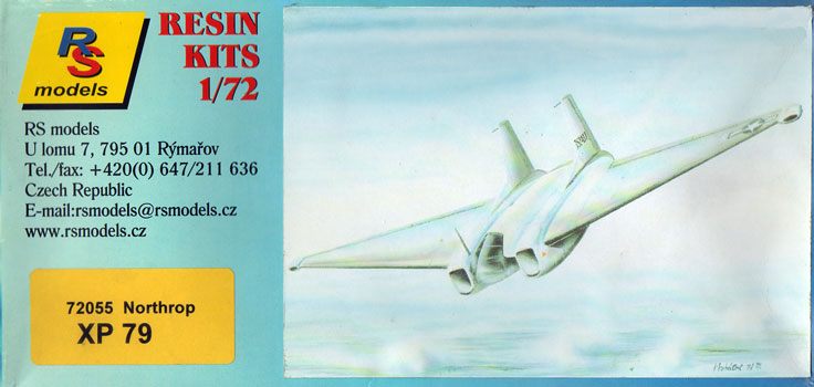 Northrop XP-79 - RS Models Box Art